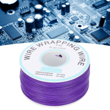 Tinned Copper Wire Single Core Electronic Connecting Line Purple 0.25mm