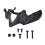 Kawasaki Z900 Frontspoiler Winglet ABS Schwarz 19