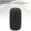 Wireless Ergonomic Dual Mode Mouse 2.4G Bluetooth 1600DPI Rechargeable 7