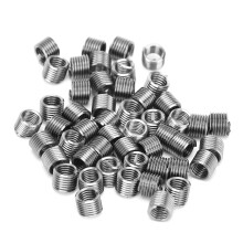 50Pcs SUS304 M3.5 x 0.6 Wire Thread Inserts for Aluminum and Plastic