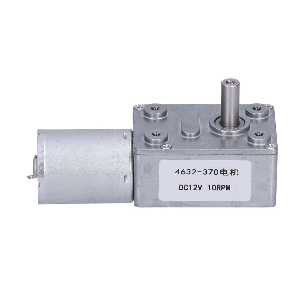 Robotics Dc 12V Self-Locking Gear Motor Metal Gear 10Rpm For Diy 4631391542143