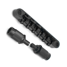 LP Electric Guitar Bridge Pull Plate Front String Bridge Electric Guitar Front Bridge LP Bridge Black
