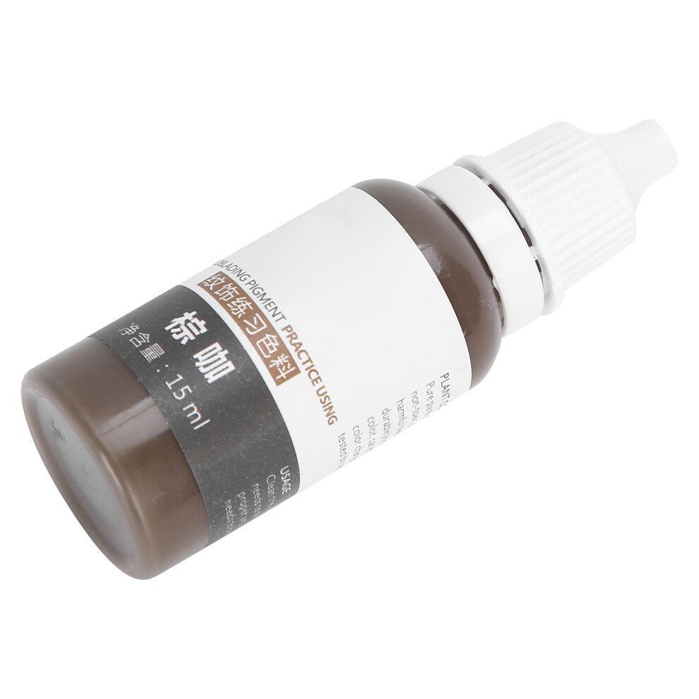 Brown 15Ml Semi-Permanent Eyebrow & Eyeliner Pigment - Coffee