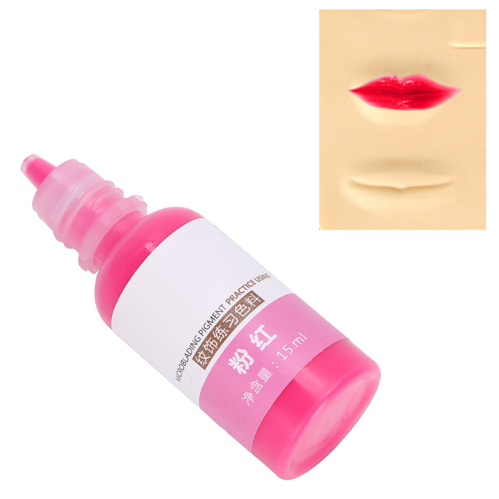 Pink/Red 15Ml Lip Tattoo Pigment For Microblading - , Rose