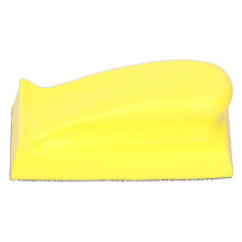 Woodworking Sanding Tool 135x70mm Hand Block with Self Adhesive Sandpaper Pad
