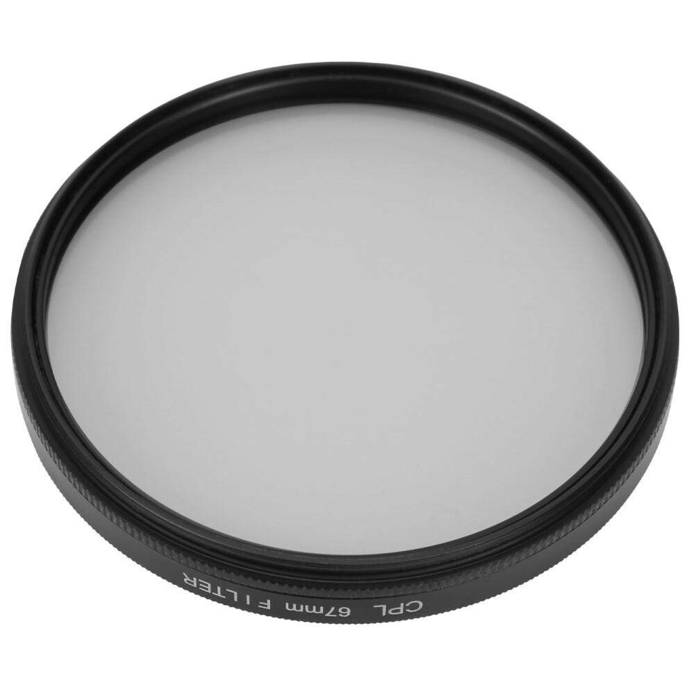 67Mm Polarizing Cpl Lens Filter For Camera, Aluminum Alloy 59G 8451391543805
