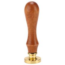 Wachssiegelstempel Mahagoni 8,7 x 2,3 cm für Einladungen & Geschenkboxen