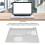 Silver Laptop Upper Case Cover for 15 5570 5575 Notebook Replacement 4