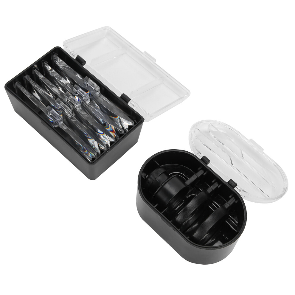 Light Headband Magnifier With Led 5 Lenses, 6.5X Max, Adjustable