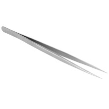 Stainless Steel Eyelash Extensions Tweezers – Straight Pointed, Precise & Rust-Resistant