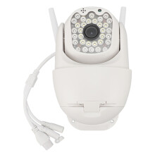 3MP Wireless Outdoor Security Camera with WiFi, Motion Detection & Two-Way Audio