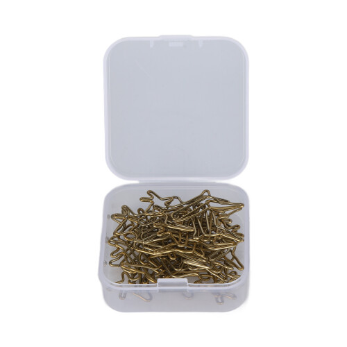 20Pcs Deer Shape Iron Paper Clips Rustproof Lightweight Colorfast for Office 2