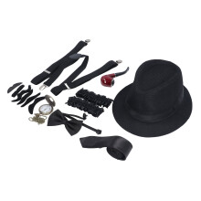 8pc Retro Grandpa Accessory Kit