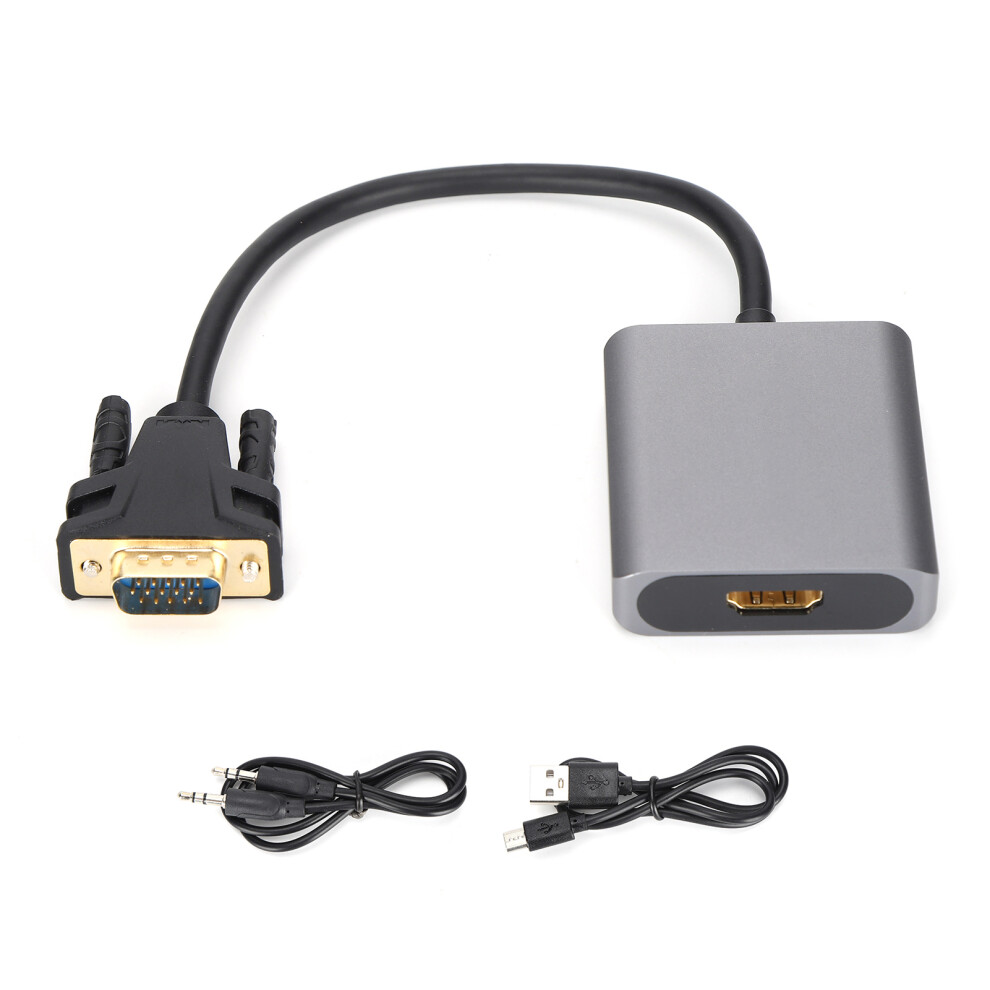 AD014 VGA to HDMI Converter 1080P 60Hz with Audio Port