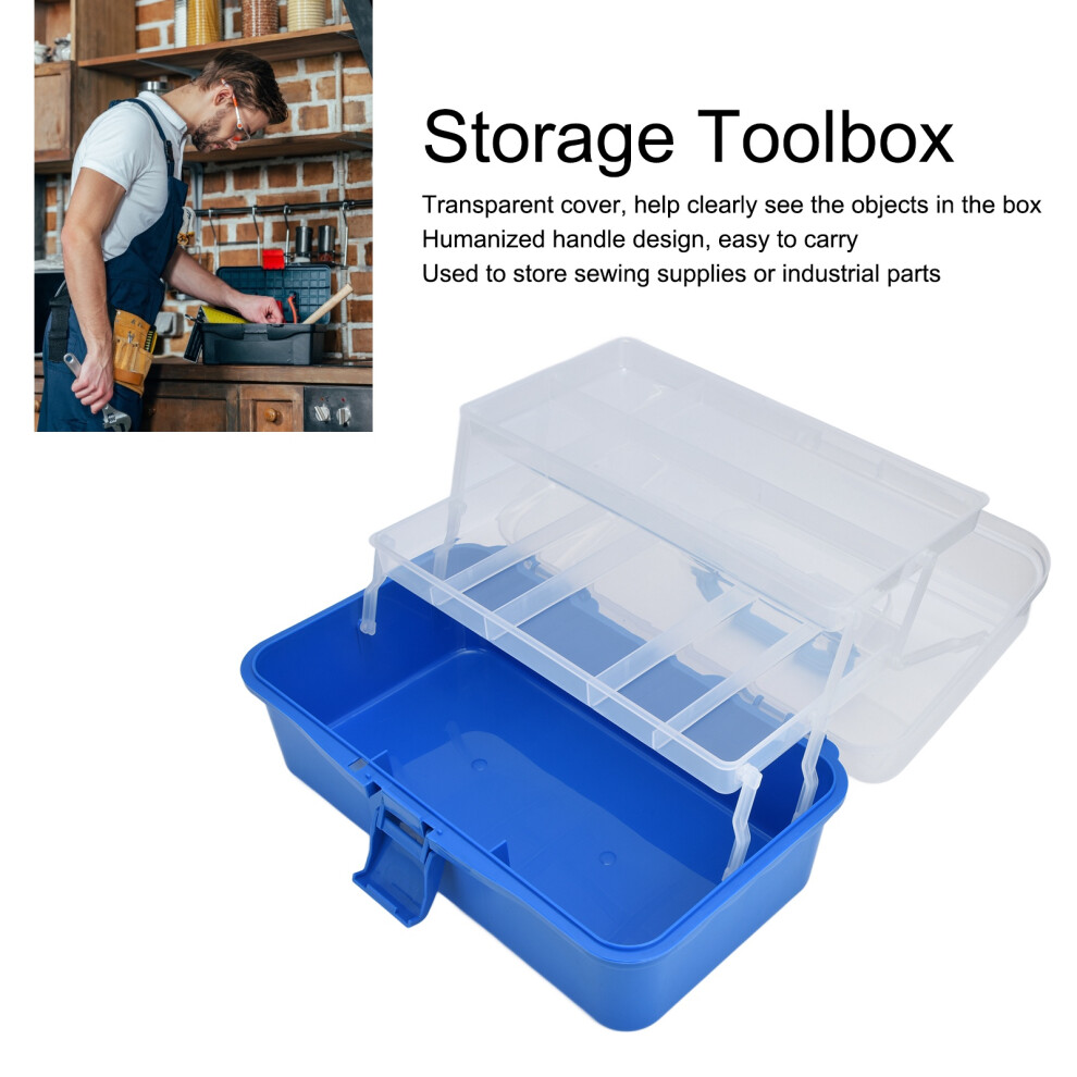 PP Plastic 3-Tier Foldable Tote