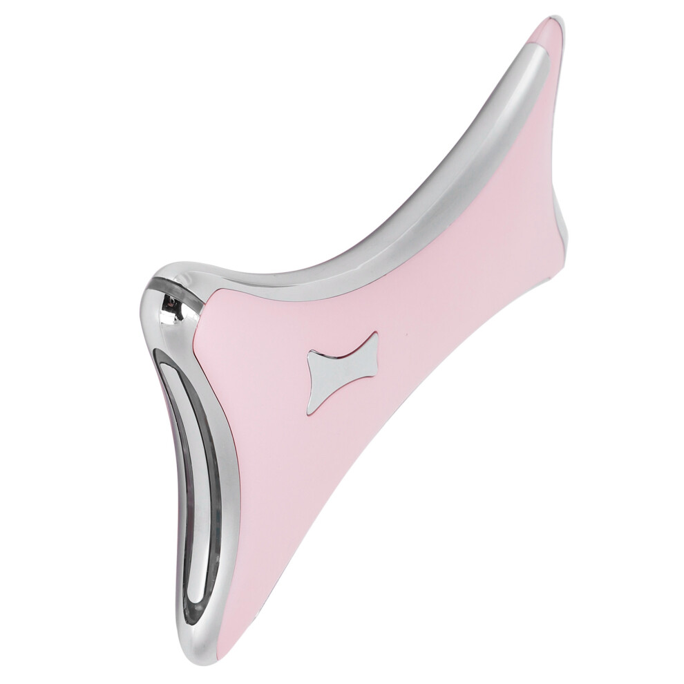 Pink Usb Vibration & Heating Gua Sha Board Â Electric Scraping Massager