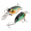 Mini Angelköder 6,2cm ABS Mikro Trolling Köder für Süßwasser & Salzwasser 12