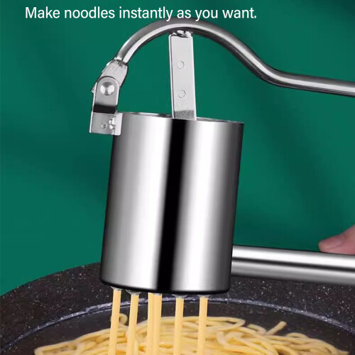 Manual Stainless Steel Noodle Press Maker 5mm Pasta Machine 2