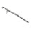 Metal Overlock Machine Needle for Blanket Rug, 3.7cm, 1pc 4