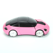 Rosa kabellose Laptop-Maus in Auto-Form, 2,4 GHz, 1600 dpi
