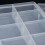 3Pcs Transparent Parts Box with Removable Grids, PP Storage Case 3