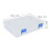 3Pcs Transparent Parts Box with Removable Grids, PP Storage Case 11