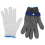 Schnittfester Edelstahl Handschuh XL Gr. XL 5