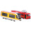Pull Back Bus Model Toy Set 12
