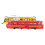 High Speed Railway Bus Pull Back Toy 12