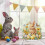 (Easter Bunny13) Easter DIY Diamond Art Desktop Ornaments, Single-Sided Creative Design Home Decor Craft for Beginner - Cross Egg A 3