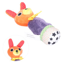 Weicher Plüsch-Geschicklichkeitsspielzeug für Babys ab 0 Monaten, Cartoon-Hasen-Design