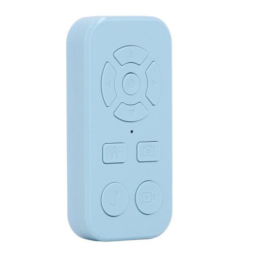 9-Key Bluetooth Remote Control Page Turner, 150mAh, Rechargeable, Blue 2