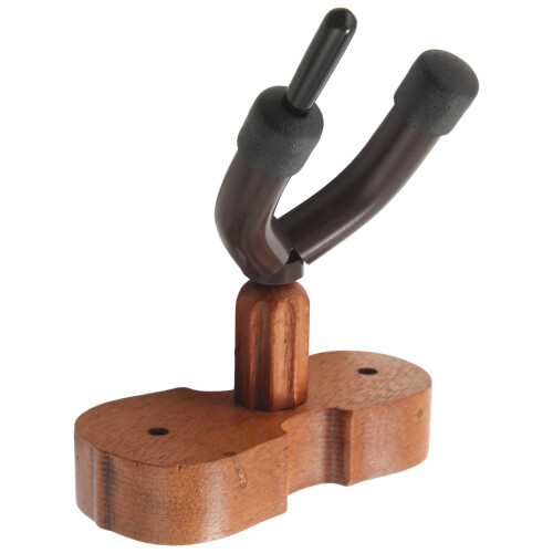 Nuovo Gancio per Gancio per Violino da Parete con Supporto per Arco per Casa e Studio (Mogano)