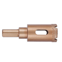 22mm Hochgeschwindigkeits-Bohrer für Glas, Fliesen & Stein, 66mm Länge