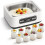 Yogurt Maker Machine, Yogurt Makers with Constant Temperature Control &  Timer & Automatic Shut-Off, Eu Plug 1