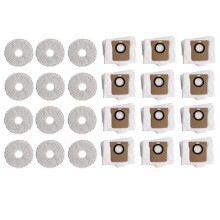 Dust Bag Mop Pads Kit for X20+/X20 /X20 Max/X10+/X10 /M30S/M40 for L10 Ultra/L20 Ultra /L30 Ultra