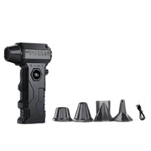 Souffleur Turbo Portable 130 000 Tr/Min avec Batterie 10 000 MAh et Vitesse de Vent de 65 M/S