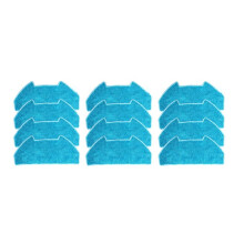 12 PCS Cleaning Rag for Redkey R10 Vacuum Cleaner Accessories Mop Pads Replacement Spare