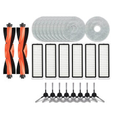 Compatible with Robot Vacuum S20+ / S20 / B108GL Robot Vacuum Main Side Brush Hepa Filter Mop Cloth Replacement Parts
