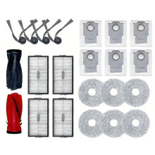 For Saros 10R / G20S Ultra Vacuum Cleaner Roller Brush Hepa Filter Mop Cloth Dust Bag Spare Parts