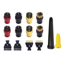 14PCS Steam Round Brush Set Replacement Parts for SC1 SC2 SC3 SC4 SC5 SC7 Steam Cleaner Parts