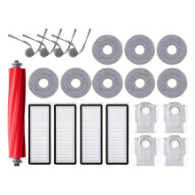 For QR 798 / QR 598 Robot Vacuum Cleaner Main Side Brush Mop Cloth Hepa Filter Dust Bag Replacement Parts