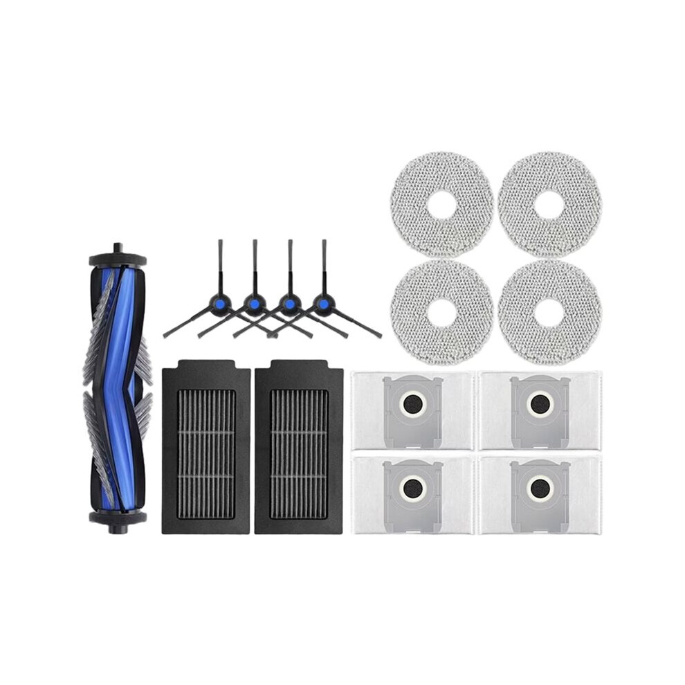 For T50 Pro Omni / T50 Auto / Ddx67 Robot Vacuum Cleaner Main Side Brush Hepa Filter Mop Cloth Dust Bag Parts 6033240917535