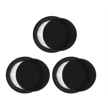3pcs Replacement Vacuum Cleaner Filters for SMOTURE VAC01 VAC02 VC70 Cordless Vacuums & Ozeeco EC01 Vacuum Cleaner
