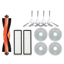 Compatible with Robot Vacuum S10+ / S10 Accessories Main Brush Side Brush Hepa Filter Mop Rag Cloth Replacement Parts