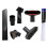 Kit de Escovas para Aspirador de Pó de 1 1/4 Polegadas, Acessórios de 1-1/4 e 1-3/8 Polegadas para Mangueira Padrão de 32 mm e 35 mm 1