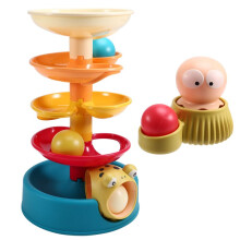 LittleDutch Spiral Tower - Eindeloos Plezier met Kleurrijke Stapelbare Onderdelen voor Peuters