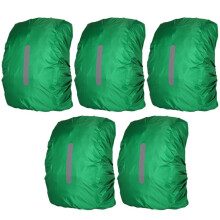 Backpack Rain Cover Outdoor Mountaineering Backpack Waterproof Cover Schoolbag Rain Cover Dust Cover Dark Green