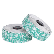 Bike Bar Tape Sakura-Pattern Road Bicycle Handlebar Cover Bike Handles Strap Anti Slip Shock Handles Tape White-Orchid