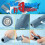 Rechargeable Flashlights Flashlight Dimmable Silicon Flashlight with Keychain Camping, Birthday Gift (Torch ) 2